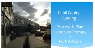 Implementation of Pupil Equity Funding at Lundavra Primary