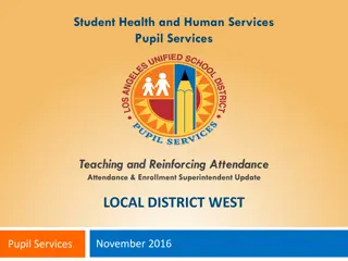 Student Attendance Goals and Strategies in Pupil Services