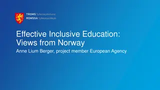 Ensuring Inclusive Education in Norway