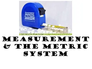 Measurement and the Metric System