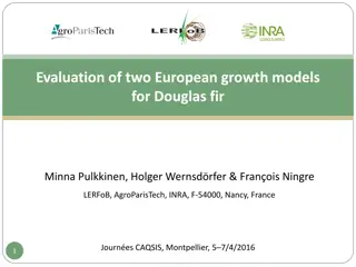 Evaluation of Two European Growth Models for Douglas Fir