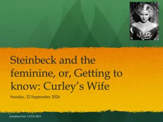 Exploring Steinbeck's Portrayal of Curley's Wife in a Male-Dominated Society