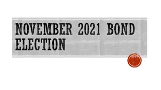 Understanding the 2021 Bond Election Process