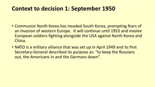 European Defence Treaty Negotiations in the 1950s