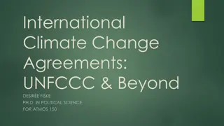 Global Efforts and Challenges in Climate Change Agreements