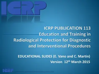 Comprehensive Recommendations for Radiological Protection Education and Training