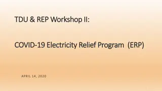 COVID-19 Electricity Relief Program Overview