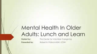 Mental Health in Older Adults: Key Insights and Strategies