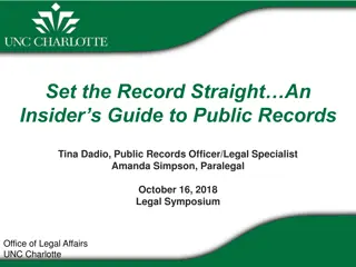 Insider's Guide to Public Records: Unveiling Past vs. Present Trends