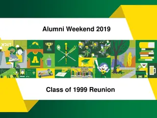 Alumni Weekend 2019 - Class of 1999 Reunion