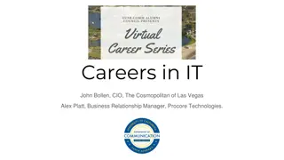 Technology Careers in IT: Journeys of John Bollen and Alex Platt