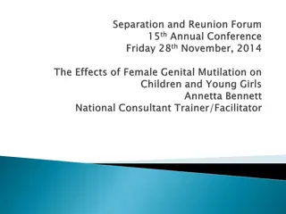 Female Genital Mutilation (FGM) and Its Impact