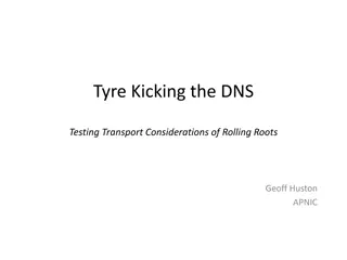 DNS Testing and Signatures Rollover Analysis