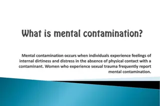 Mental Contamination: Causes and Effects