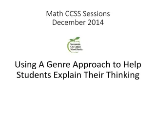 Exploring the Role of Language in Math Instruction