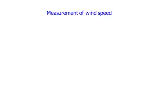 Wind Measurement and Observation Techniques