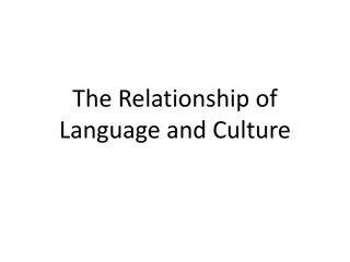 The Intricate Relationship Between Language and Culture