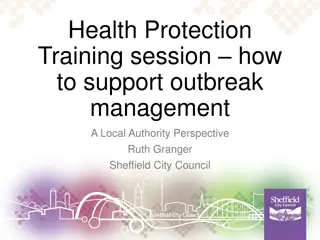 Health Protection Training for Outbreak Management: A Local Authority Perspective