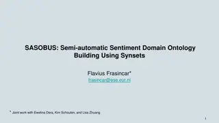 SASOBUS: Semi-Automatic Sentiment Domain Ontology Building Using Synsets