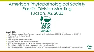 American Phytopathological Society Pacific Division Meeting 2023 in Tucson, AZ