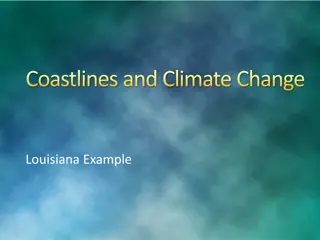 Coastlines and Climate Change in Louisiana: A Terrifying Trend