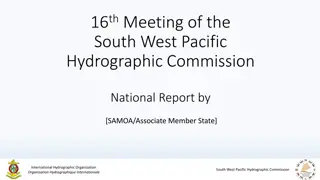 Annual Report of South West Pacific Hydrographic Commission