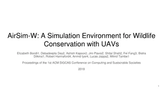 AirSim-W: A Simulation Environment for Wildlife Conservation with UAVs