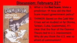 The Red Scare and McCarthyism: Cold War Repression in America