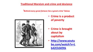 Marxist Perspectives on Crime and Law Enforcement