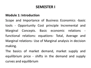 Business Economics Fundamentals