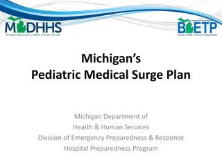 Michigan Pediatric Medical Surge Plan Overview