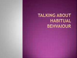 Understanding Habitual Behavior Through Different Tenses