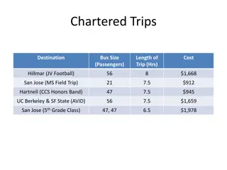 School Transportation and Chartered Trips Information