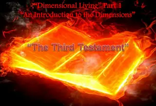 The Dimensions of Living