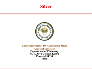 Chemical Properties and Uses of Silver: A Comprehensive Overview