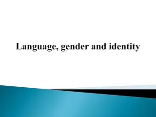 Gender Perceptions in Language and Society