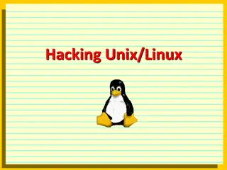 Understanding Unix/Linux Hacking Techniques