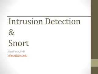 Intrusion Detection Systems (IDS) and Snort in Network Security