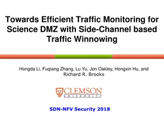 Efficient Traffic Monitoring for Science DMZ with Side-Channel Traffic Winnowing