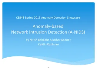 Anomaly-Based Network Intrusion Detection in Cyber Security