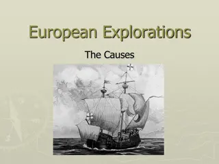 Causes and Motivations Behind European Exploration and Colonization