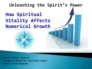 The Impact of Spiritual Vitality on Church Growth and Renewal