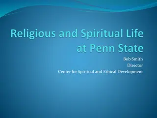 Exploring Trends in Spiritual Diversity and Student Perceptions at Penn State