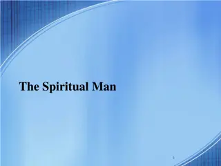 The Spiritual Man: Biblical Perspectives on Spirituality