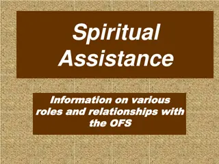 Role of Spiritual Assistants in the Order of Franciscan Seculars