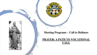 Exploring the Path to Vocational Call Through Prayer