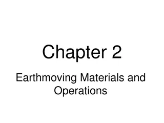 Understanding Earthmoving Materials and Operations