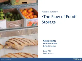 Food Storage Guidelines and Labeling Requirements