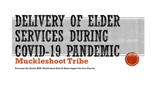 Delivery of Elder Services During COVID-19 Pandemic by Muckleshoot Tribe