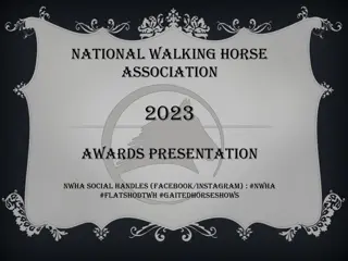 National Walking Horse Association 2023 Awards Presentation